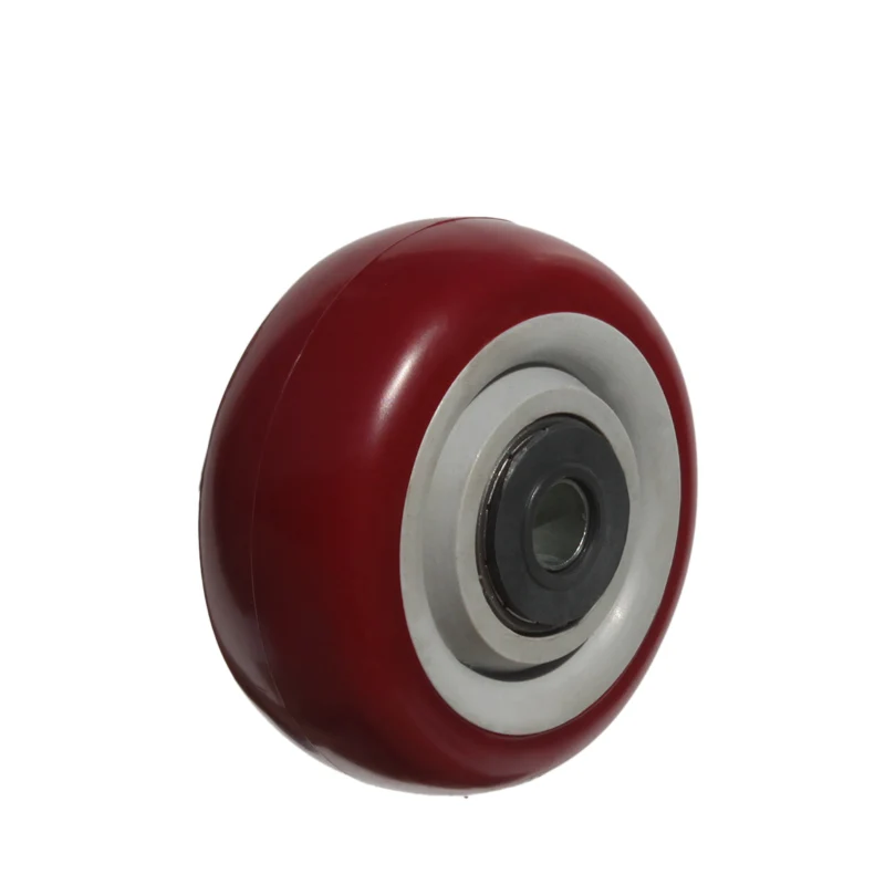 

3/4/5-Inch Furniture Bearing Caster Solid Tire Trolley Wheel Bearing Universal Muted Medical Bed Equipment Part