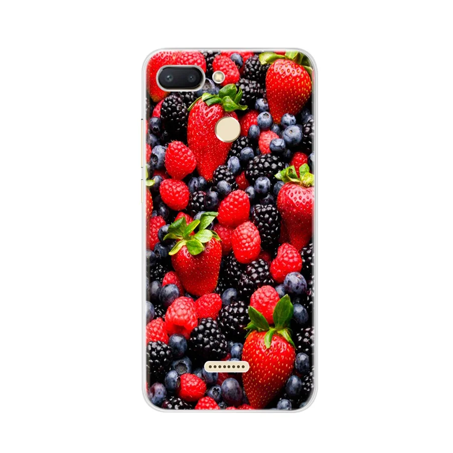 Чехол для Xiomi Xiaomi Redmi 6, ТПУ силиконовый чехол для телефона, чехол s с цветочным принтом для Xiaomi Redmi6 Redmi 6, чехлы бамперы