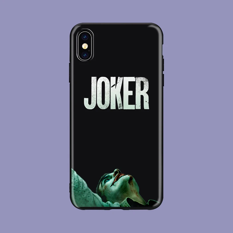 JOKER Arthur мягкий силиконовый черный чехол для телефона iPhone 11 pro 5s se 6 6s 7 8 plus X Xs XR MAX - Цвет: H-1965