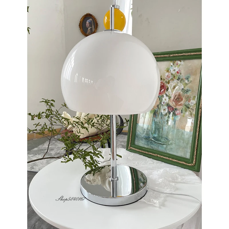 Lampadaire en verre orange français, lampe à base chromée vintage, salon,  bureau, coin, lampe haute, à côté de la lampe, décor de lumière sur pied -  AliExpress