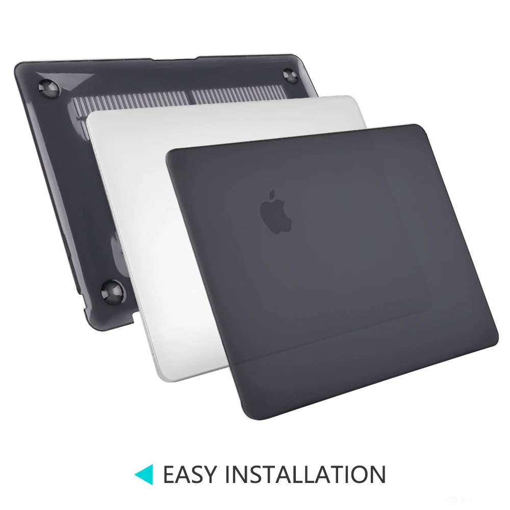 Online Redlai Matte   Kristall Hard Shell Fall mit Tastatur abdeckung Für 2019 Macbook Pro 16 TouchBar A2141 2018 Air 13 a1932 Retina 11 15