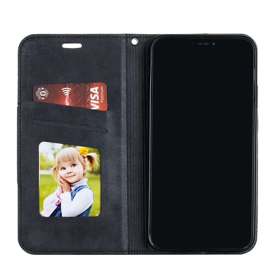 Кожаный чехол для samsung Galaxy A40 Защитная крышка A50 A50S A30S A20s A20e A20 A7 A70 M10 флип чехол-бумажник держатель для карт Coque