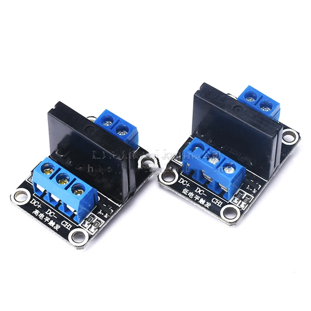 1pcs/lot 1 Way Solid State Relay Module Dc Controlled Ac High Level