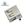 10pcs/lot USB 2.0 4Pin A Type Female Socket Connector G54 2 feet 90 degree Data Transmission Charging ► Photo 2/3