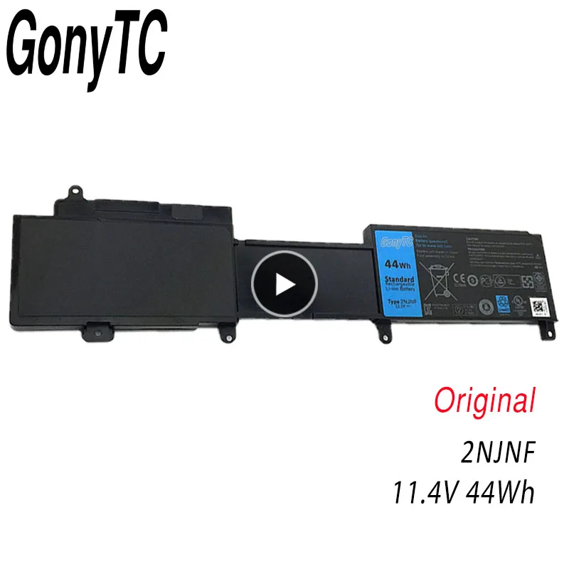 Аккумулятор GONYTC 2NJNF для ноутбука DELL Inspiron 14Z-5423 15Z-5523 ультрабук 2NJNF 8JVDG T41M0 TPMCF 11,1 V 44WH