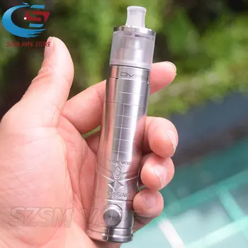 

E-cigarette vg mod with dvarw mtl rta 5ml tank vape 23mm mechanical mod 316ss vape fit 18650/18350 battery e-cigarette pen kit