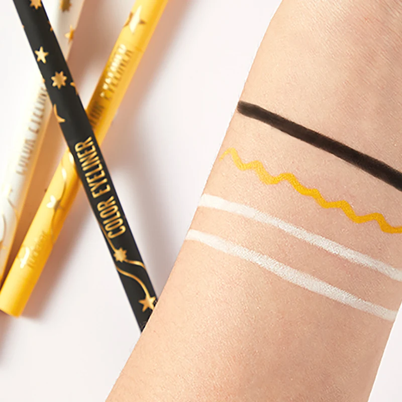 18 Color Eyeliner Waterproof Gel Eye Liner Pencil No Smudging Makeup Cosmetics For Charm Colored Eyes Cosmetics Pen Long Lasting liquid eyeliner,eyeliner pencil,makeup pen,eyeshadow eyeliner,eyeliner paste