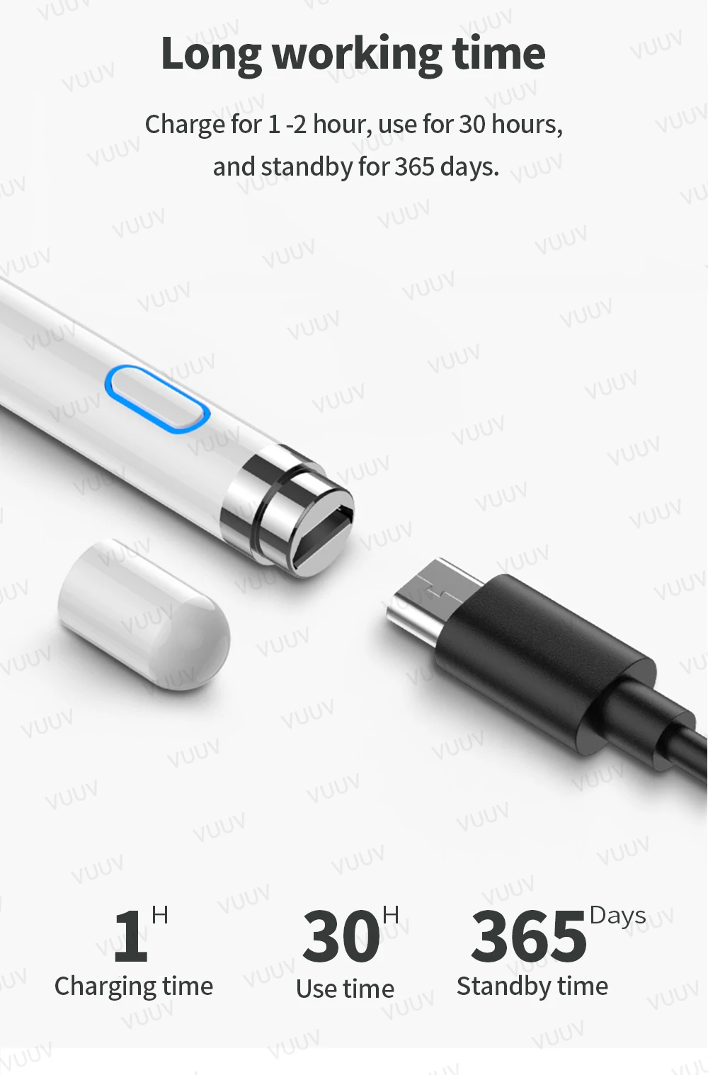 For Apple Pencil iPad Stylus Touch Pen For Tablet iOS Android Universal