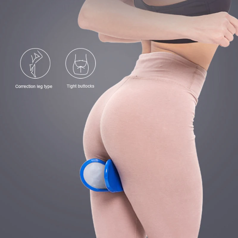 Adult female hip trainer plump sexy hips PVC+ steel clip pelvis bottom muscle training fitness equipment home