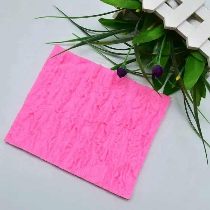 Силиконовые формы для выпечки торта DIY, 3D Дерево с узором древесной коры, инструменты для украшения помадки MDJ998