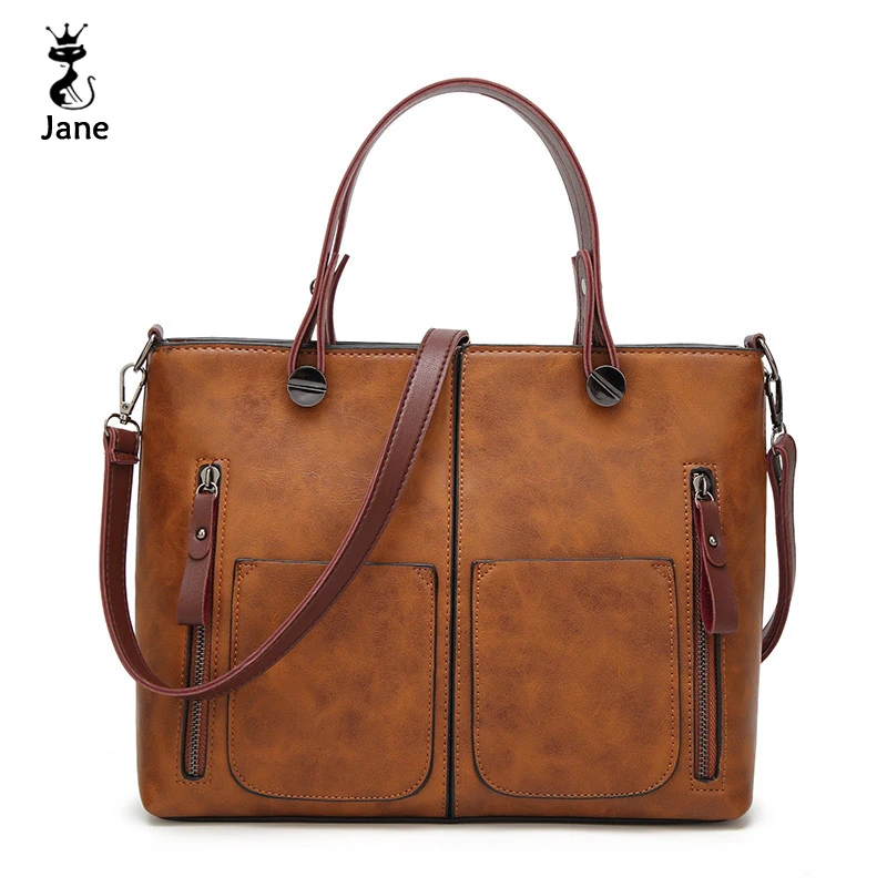 

Luxury Handbags Women Shoulder Bags Designer Crossbody Vintage Female Large Causal Totes for Ladies for Daily Shopping 2019