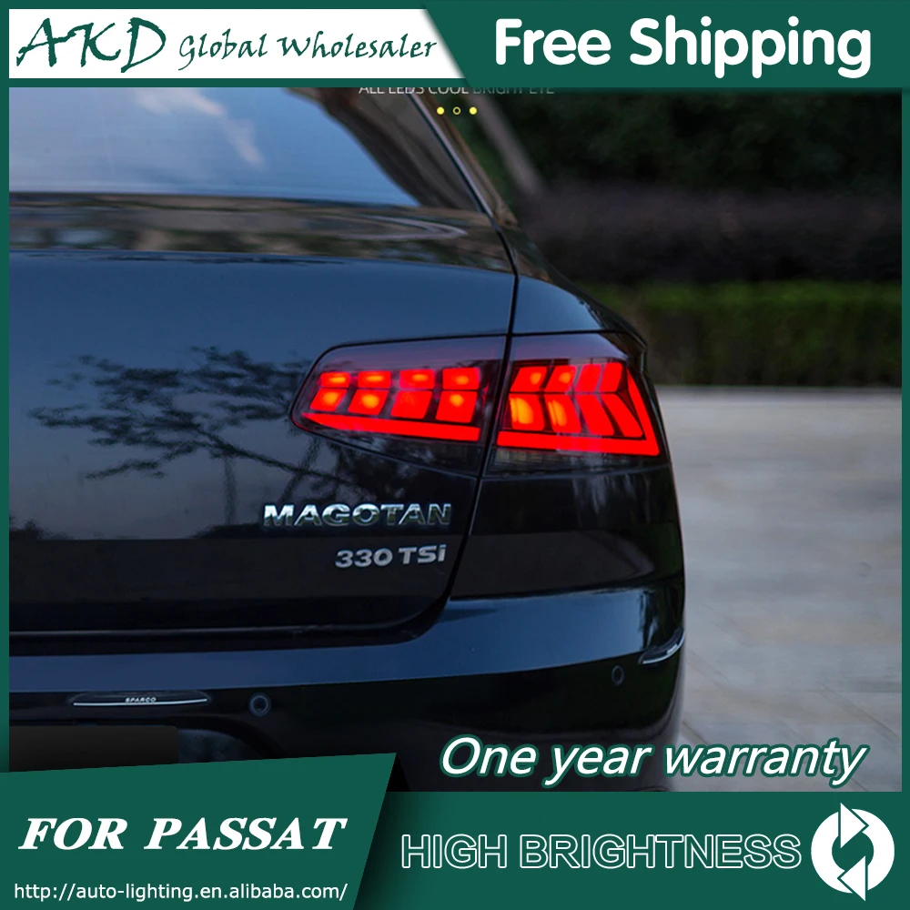Задний фонарь для автомобиля VW Passat B8 2015-2019 светодиодные противотуманные фары