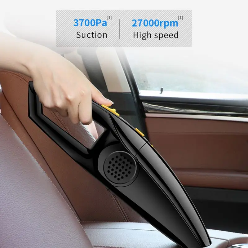 

Mini Vacuum Cleaner Auto High Suction Family Wet &Dry Dual-use Vacuum Cleaner Handheld 12V Mini Vacuum Clean for Pet Hair