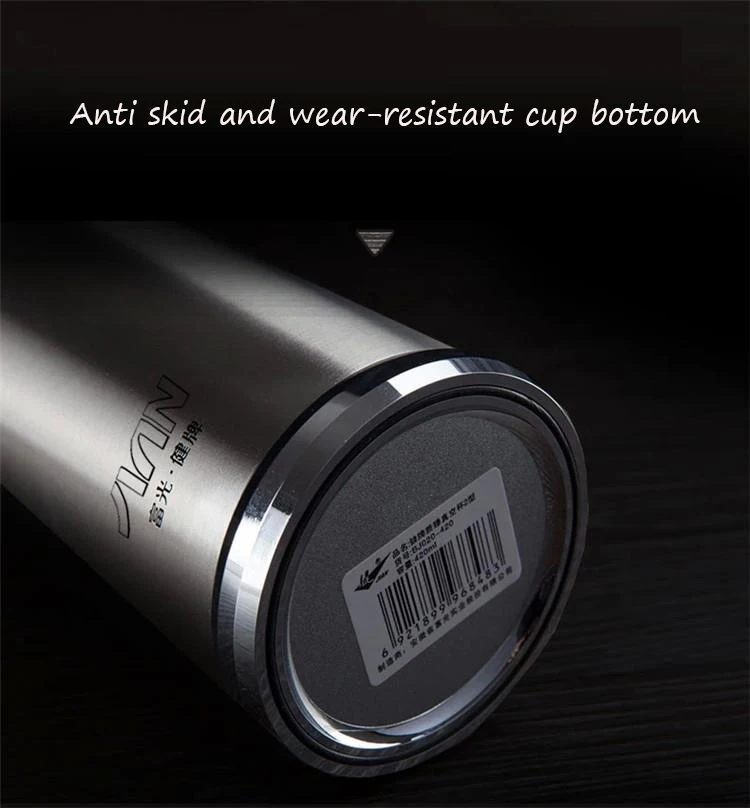 FuGuang Высококачественная изоляционная чашка 304 нержавеющая сталь офисная мужская деловая Автомобильная портативная вакуумная фляжка для воды