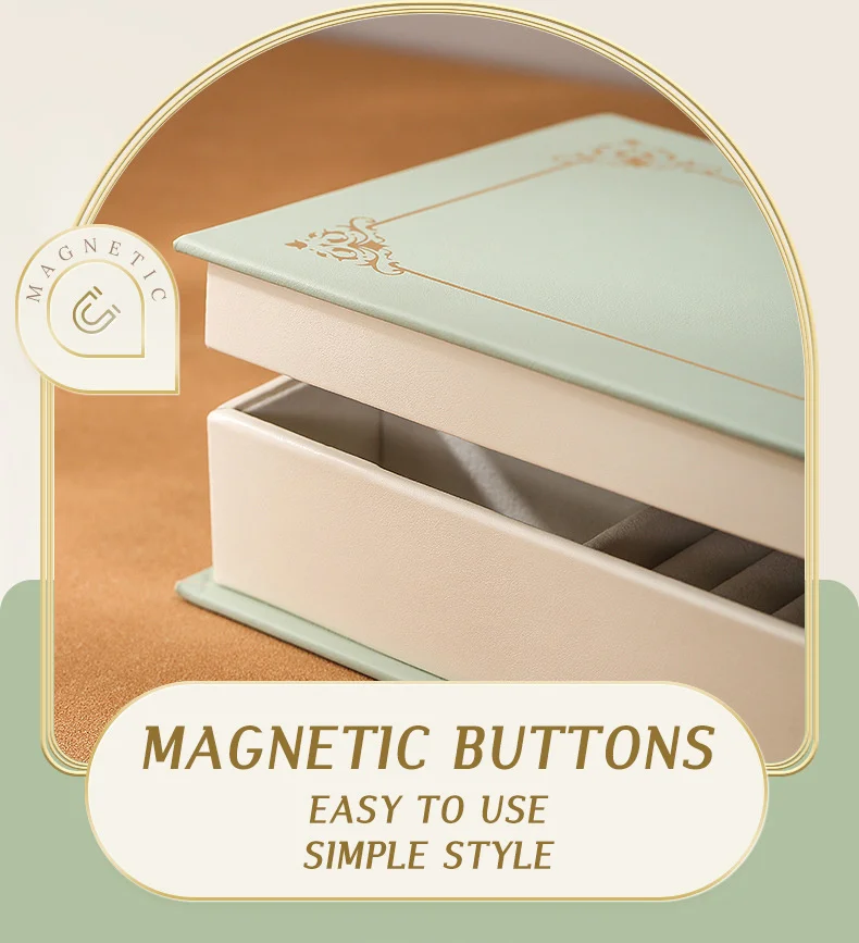 Jewelry Flip Book Earring Ring Multifunctional Storage Jewelry Storage