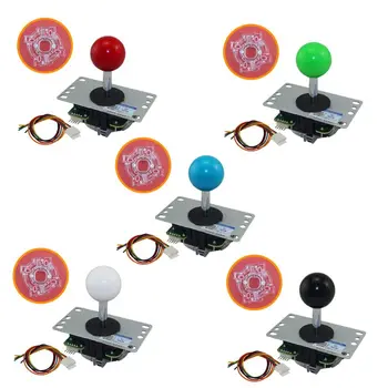 

Arcade Joystick Copy SANWA 8YT 5pin Arcade Operating Lever DIY Fighting Rocker Game Accessories