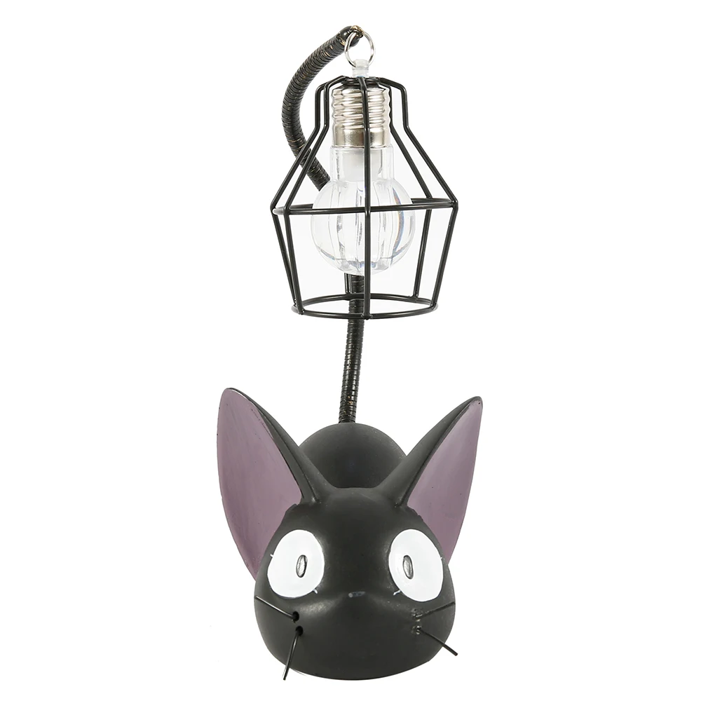 LED Night Light Creative Resin Cat Animal Night Light Ornaments Home Decoration Gift Small Cat Nursery Beside Lamp