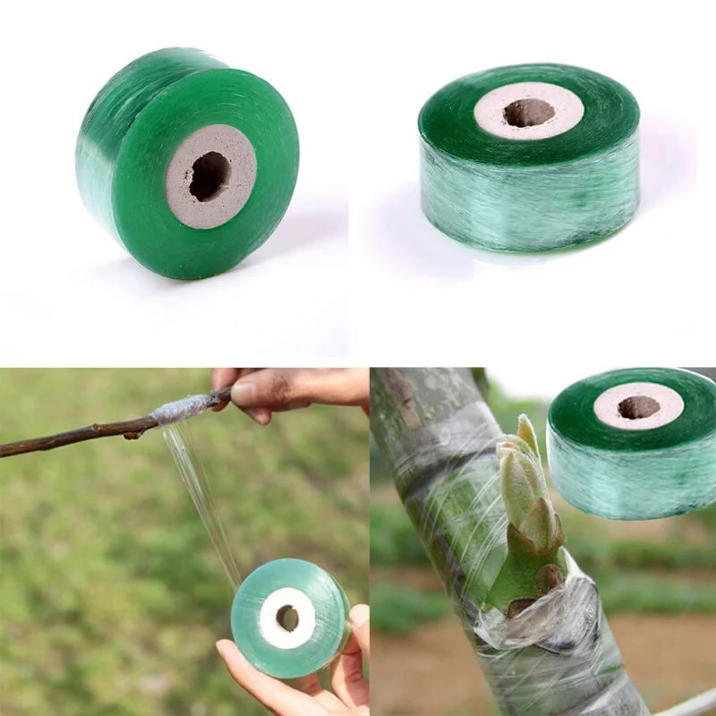 

1 Roll Grafting Tape Garden Tools Fruit Tree Secateurs Engraft Branch Gardening Bind PVC Tape Fruit Tree Seedling Repair Tools