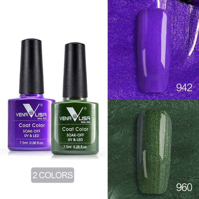 Venalisa Nude Color Gel Base Nowipe Top Coat Soak Off UV LED Gel Nail Polish Cosmetics Nail Art Manicure Nail Varnish
