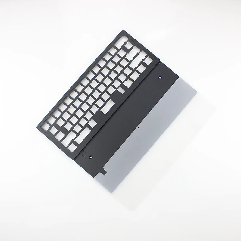 ID 60 анодированный алюминиевый черный чехол для Gh60 Xd64 Xd60 60% пользовательские механическая клавиатура акриловые панели DZ60 V3 PCB Clavier Gamer