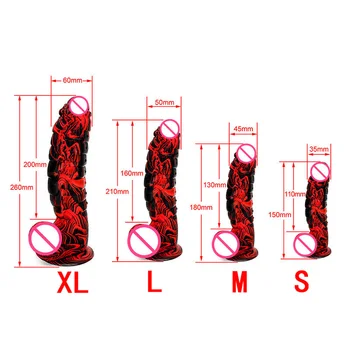 2022 Silicone Dildos For Women Adult Sex Toys Masturbate Huge Penis Consoladores Anal Dildo Suction Cup Sex Toys For Woman 2