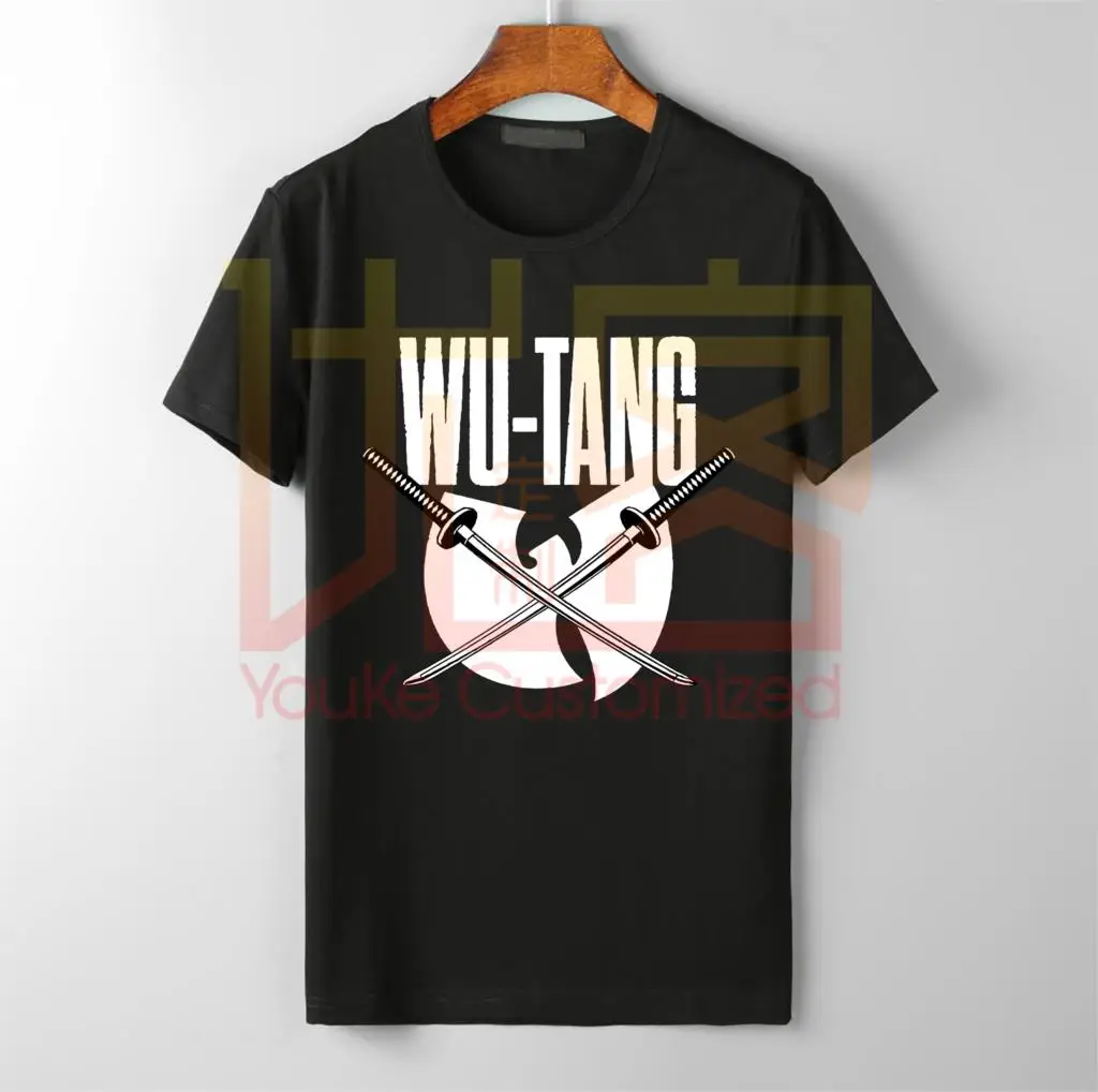 Новинка футболка wu tang clan хип хоп группа логотип креативный дизайн мужская хит