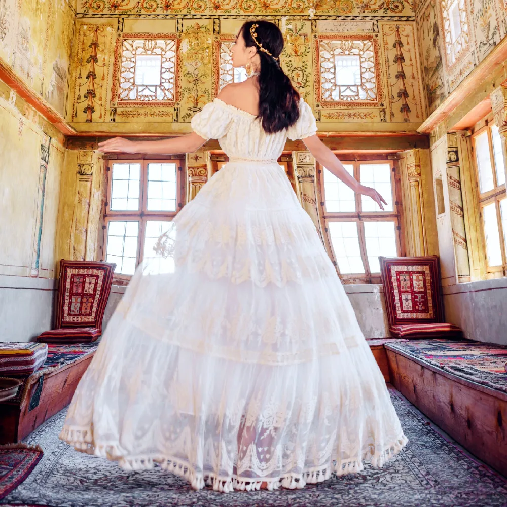 YOSIMI 2019 Summer Evening Party White Dress