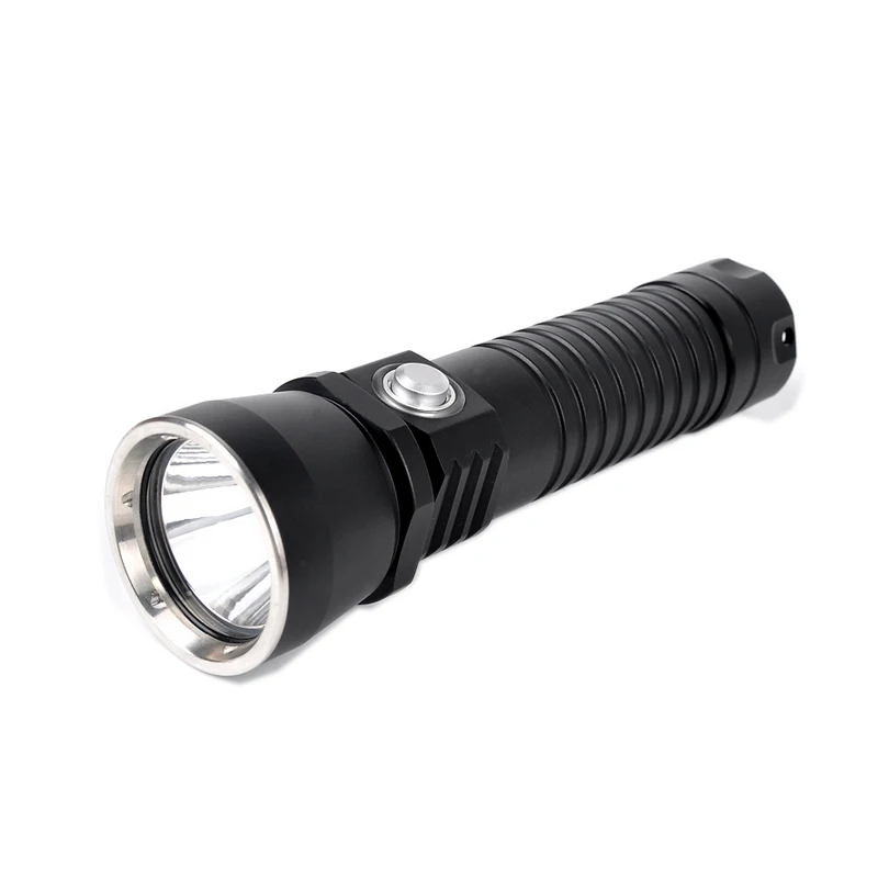

underwater 50m waterproof diving scuba torch XM-L2 dive light 1600lumens 18650 26650 battery stepless dimming flashlight