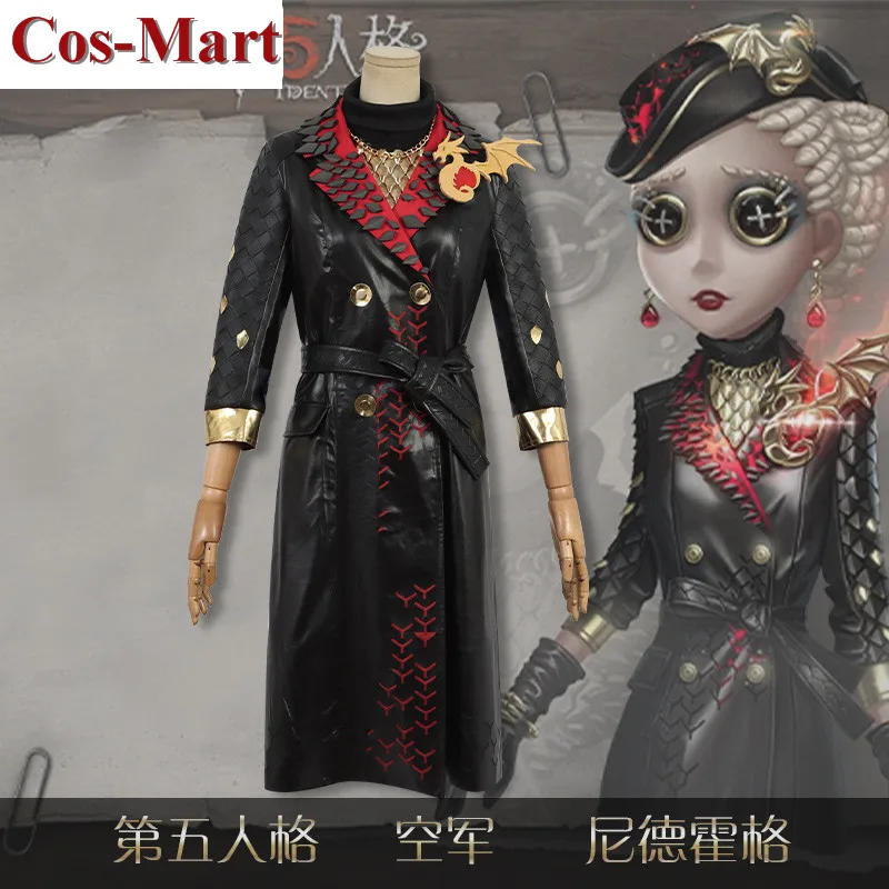 Game Identity V Martha Behamfil Cosplay Costume Coordinator Black Leather Uniform Unisex Activity Party Role Play Clothing S 3xl Cosplay Costumes Aliexpress