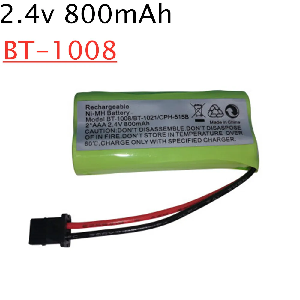 1pcs Bt1008 2.4v 800mah Aaa Nimh Rechargeable Battery For Uniden Bt
