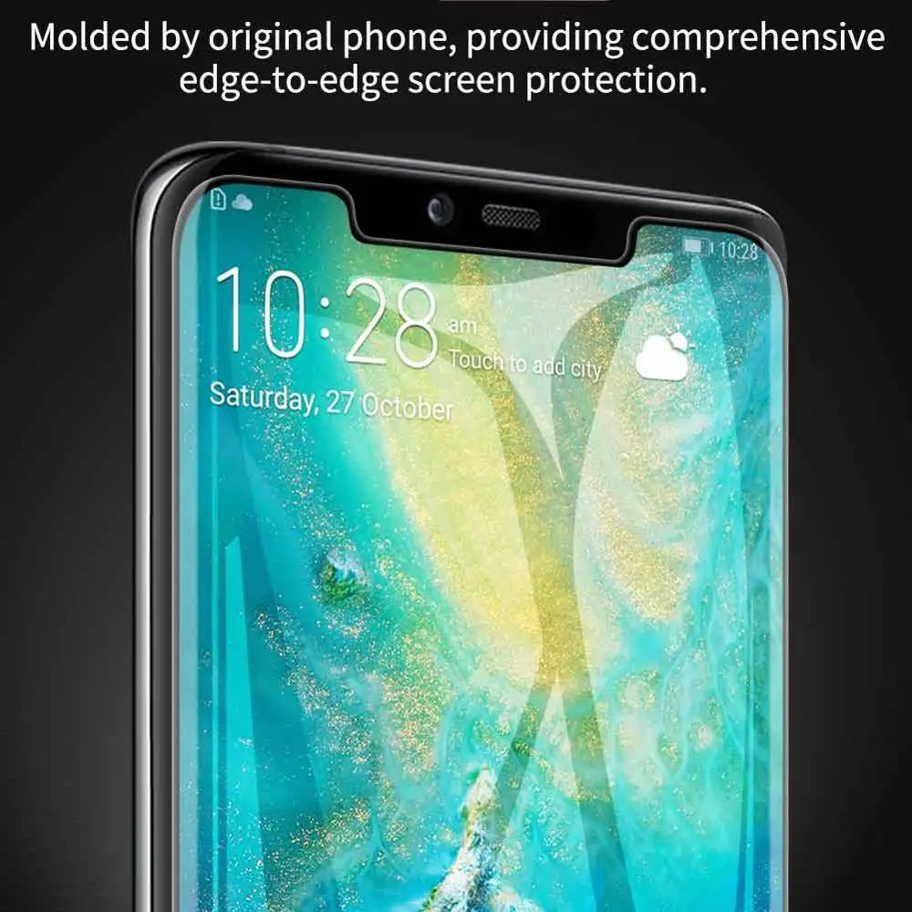 Цена Для huawei mate 20 Pro закаленное стекло Nillkin Ds Max полное покрытие Защита экрана для huawei mate 20 Pro 3D стекло
