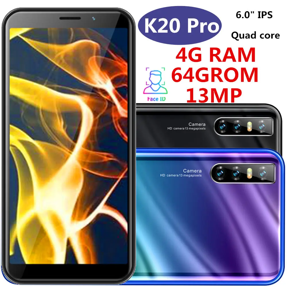 K20 pro глобальная версия четырехъядерный смартфон 13 МП 6 0 &quot4 грамм 64 Гб ROM
