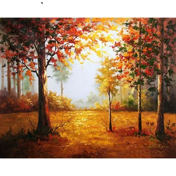 

Landscape House Paintings By Numbers DIY Pictures Oil Coloring By Numbers Set Gift Drawing By Numbers Canvas Decor New Arrivals