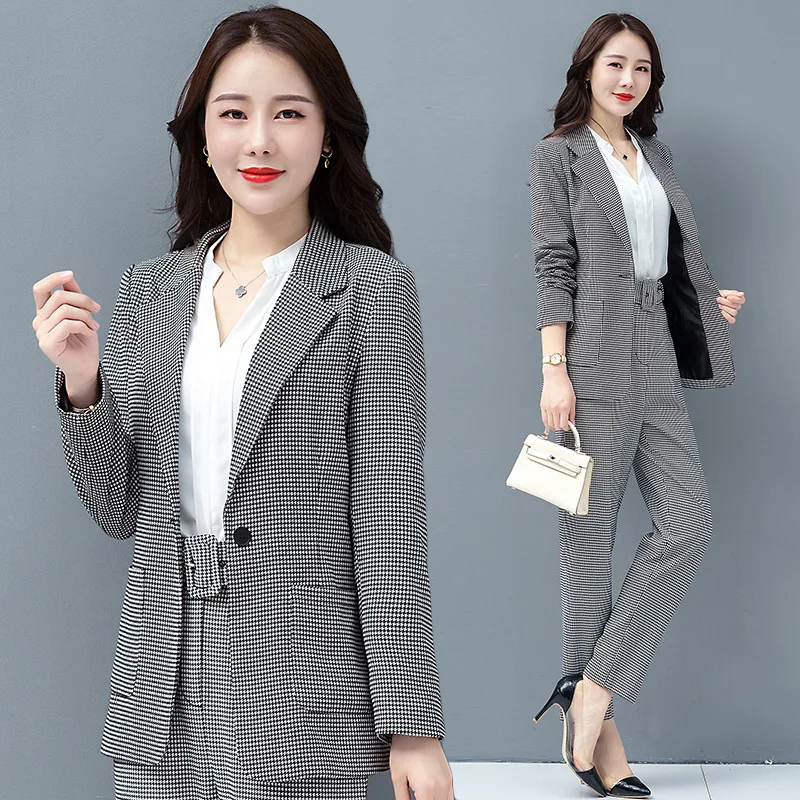 

Suit Jacket Women's Korean-style Loose-Fit 19 Years New Style Spring And Autumn Mid-length Short-height Casual Autumn Clothing E