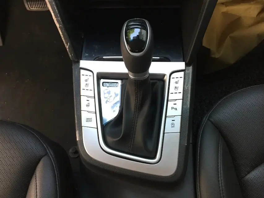 Для hyundai Elantra 1 шт. ABS Хромированная ручка переключения рулевого механизма автомобиля Наклейка отделка для коробки передач покрытие автомобиля Стайлинг Аксессуары