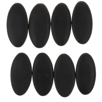 

8 pcs Hot Stones - 4 Large Essential Massage Stone Set For Professional Or Home Spa, Relaxing