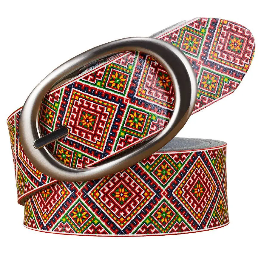 Ремень из натуральной воловьей кожи Женский шириной 3 5 см|female strap|genuine leather belt