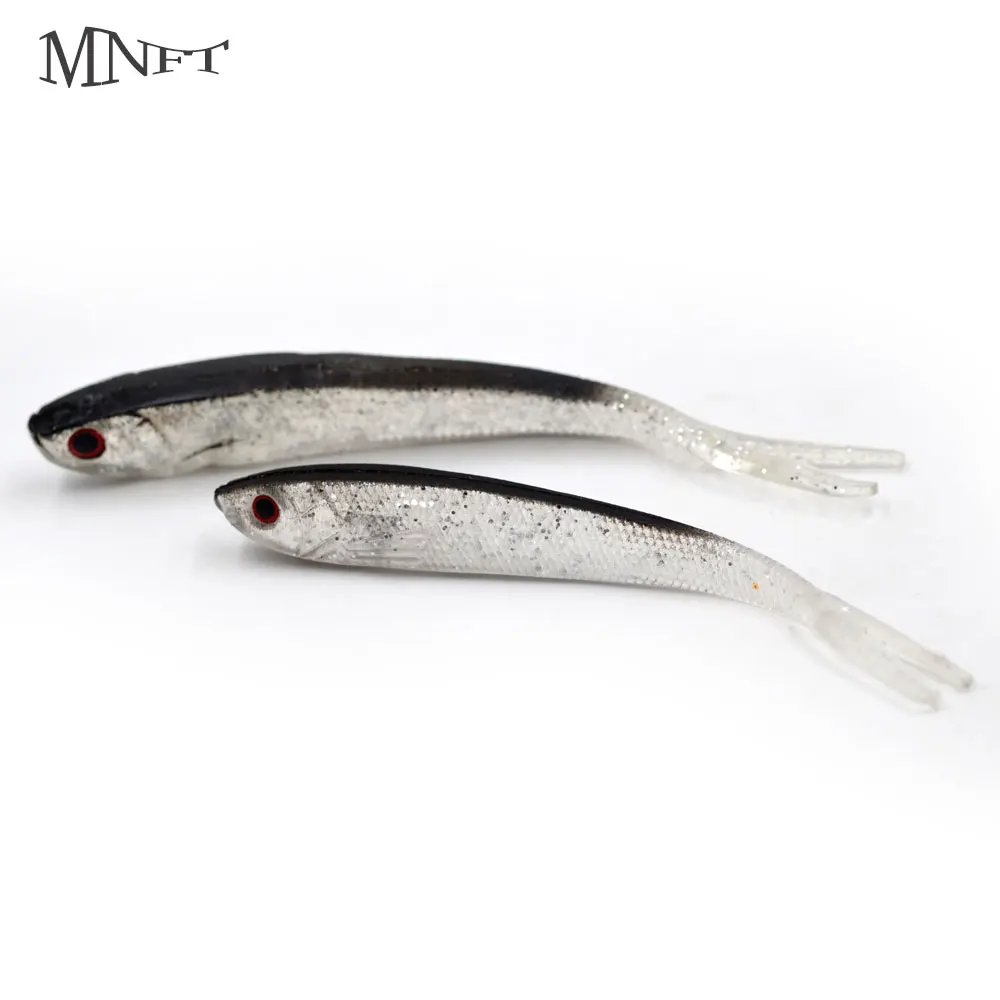 

MNFT 60 шт./лот 7,5/10/см Идеальный 3D глаз мягкие приманки для рыбалки снасть искусственные мягкие Bionic Shad руководство силиконовый бас