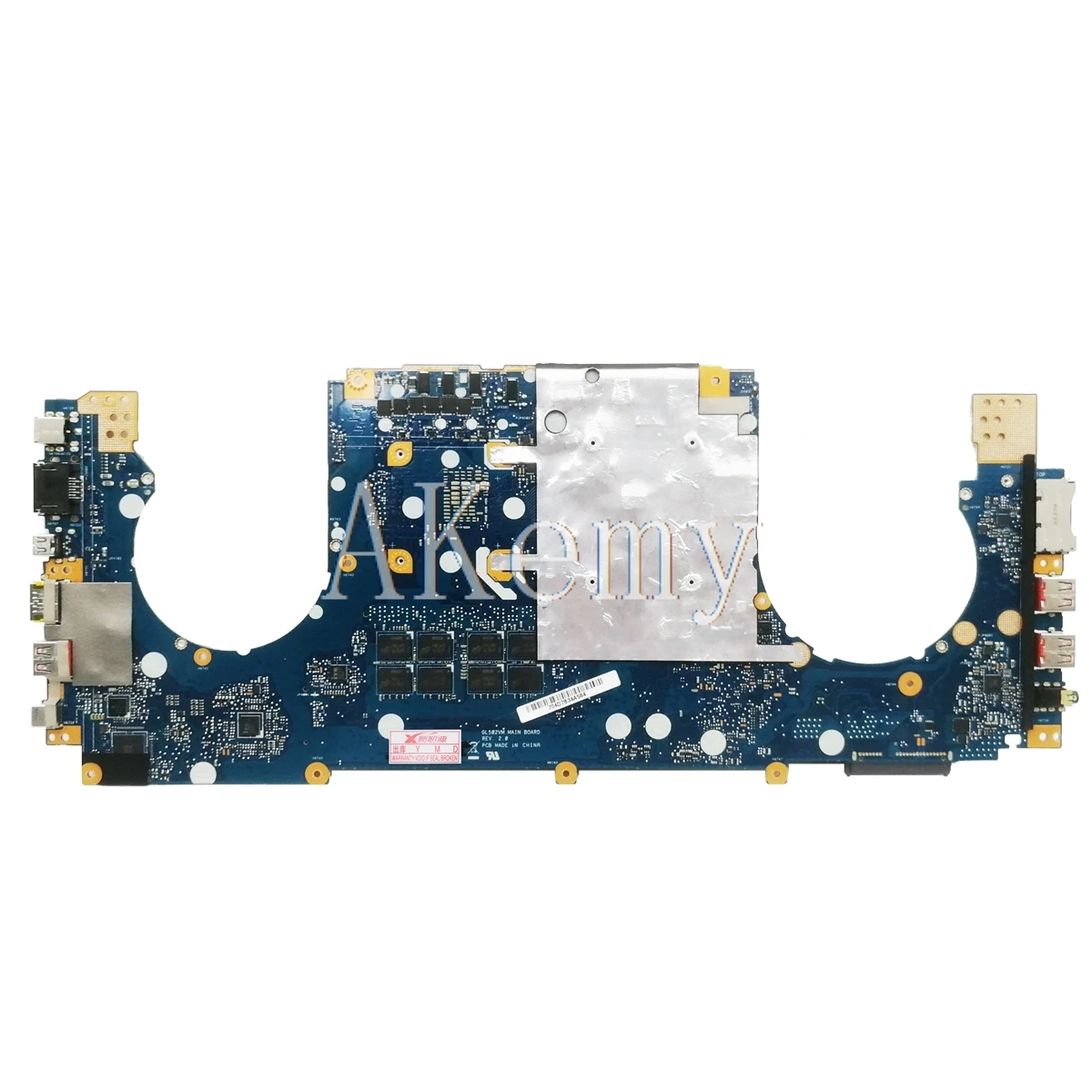  GL502VM motherboard REV:2.0 For ASUS GL502VM GL502VML Laptop motherboard HM170 I7-6700HQ GTX1060/3G