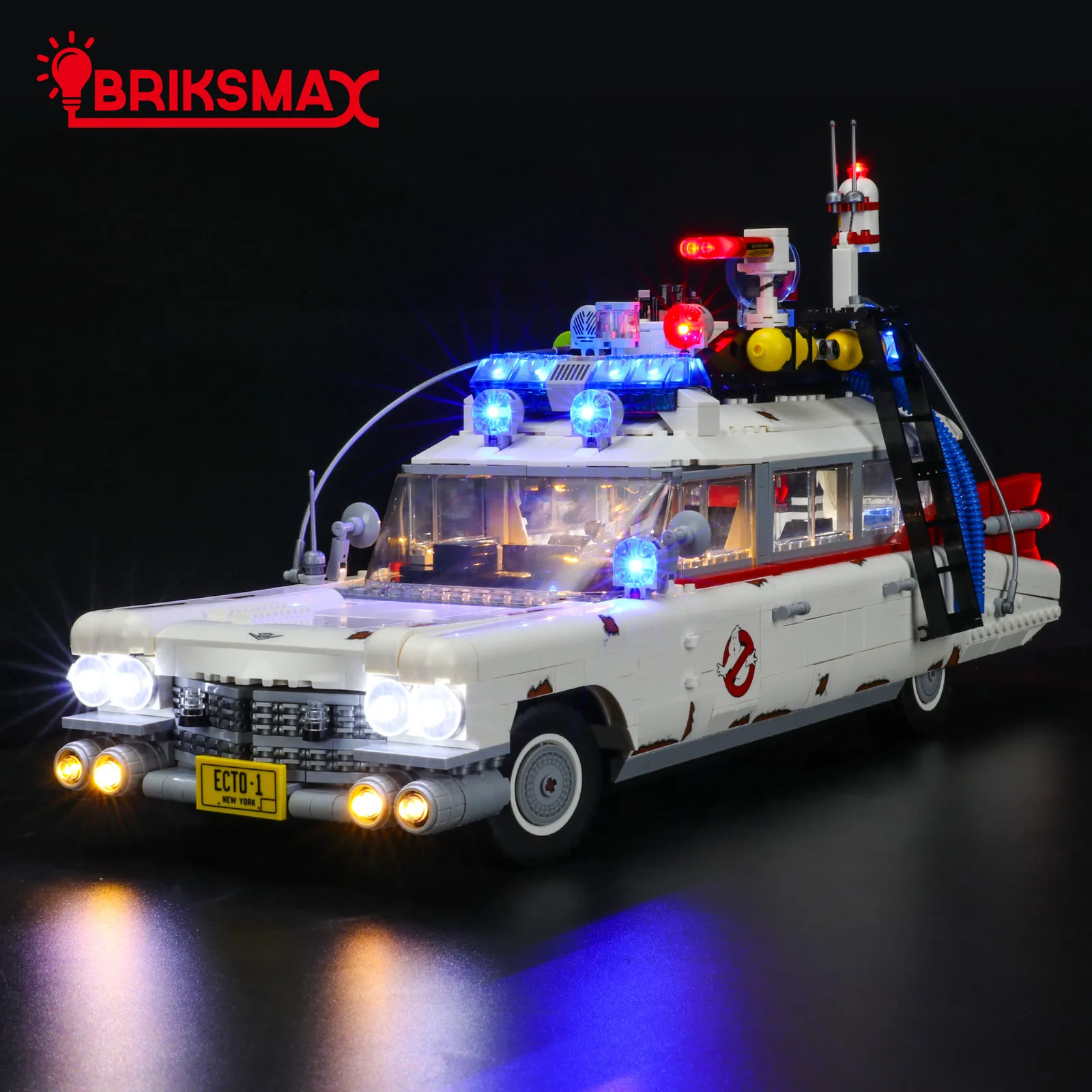 

BriksMax Led Light Kit For 10274 Creator Ghost Busters ECTO-1 Not Inlcude The Block Model