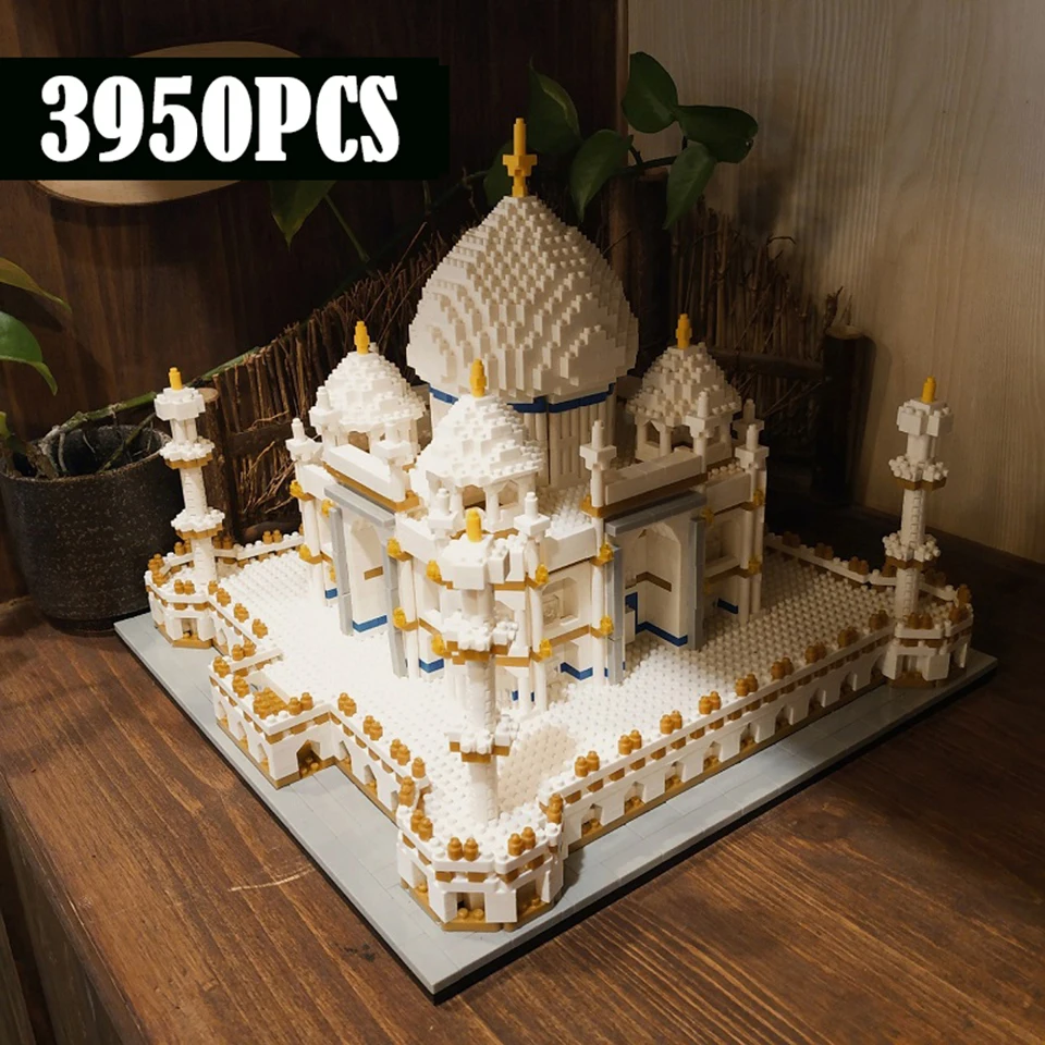 

World architecture Mini building blocks 3D technic constructor brick Model Educational Bricks Sets Gifts Toys for children