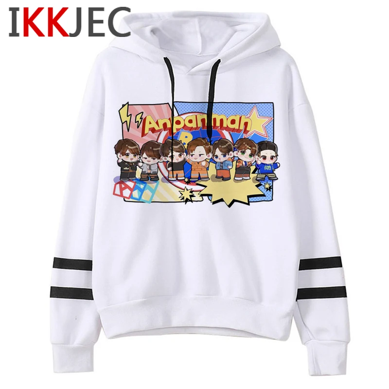 Bangtan Boys Harajuku Kawaii Hoodies Women Ullzang V Jin Jimin Jungkook J-hope Suga RM Cute Sweatsh