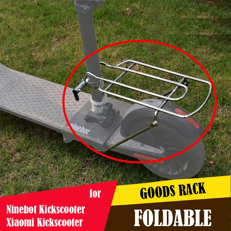 

Goods Rack Stainless Still for Xiaomi Mijia M365 Parts Ninebot ES2 Parts Ninebot Scooter ES4