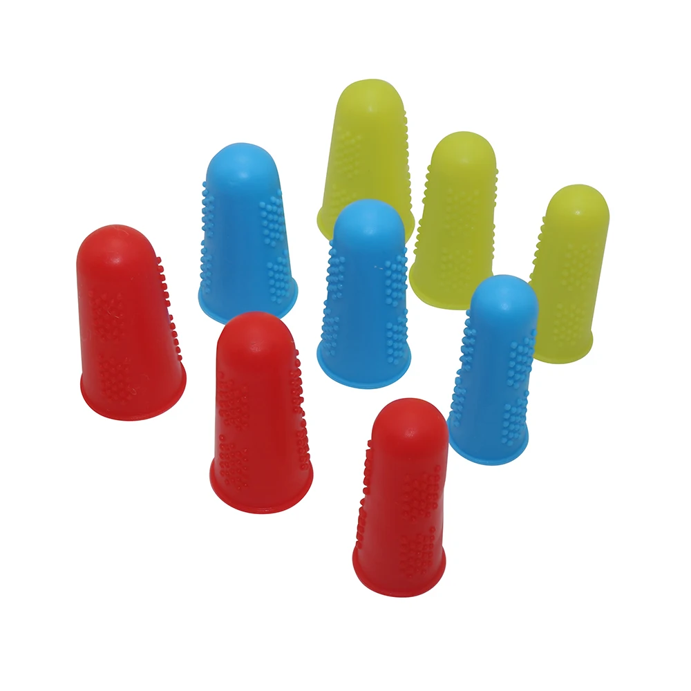 Description Picture 5 of item3 Pcs Multifunctional Fingertips Gloves Latex Rubber Antislip Finger Cutter Protector For Garden Food Cutter Gloves Accessory