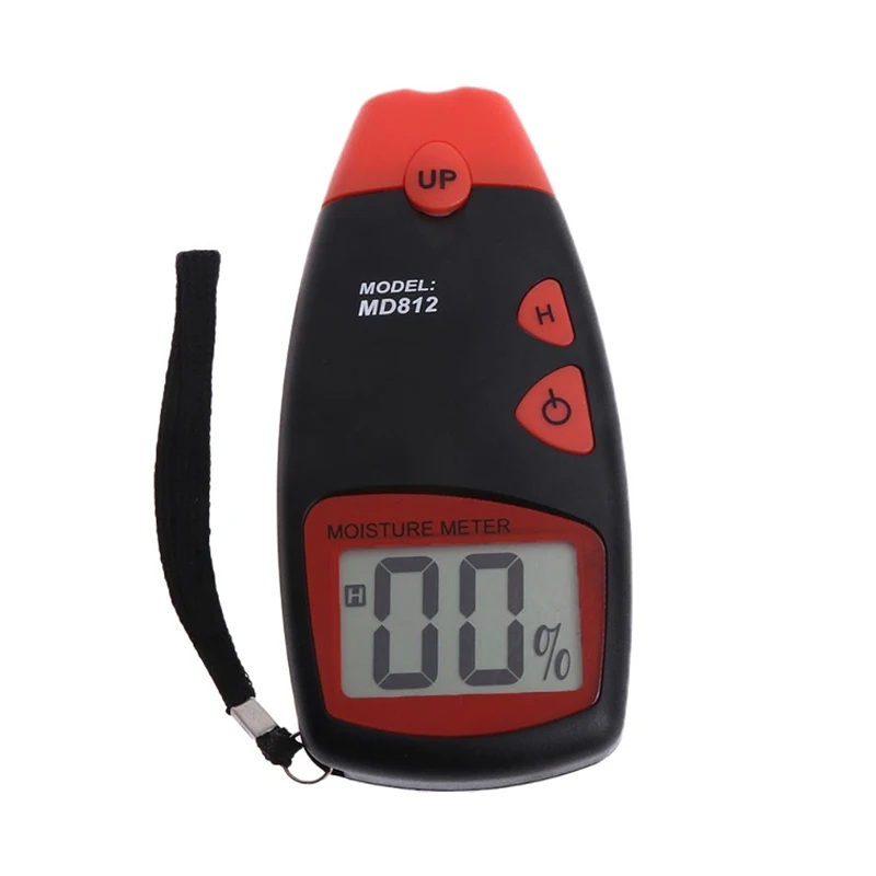 

Md812 Digital Wood Moisture Meter Lcd 2-Pin Humidity Tester Timber Damp Detector