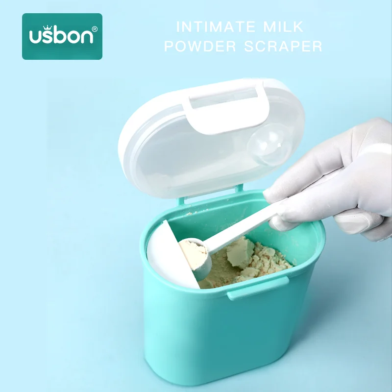 Usbon, портативная коробка для хранения детского питания, Эфирное молоко и злаки, коробка для порошка, контейнер для порошка, дозатор для кормления, формула для хранения молока