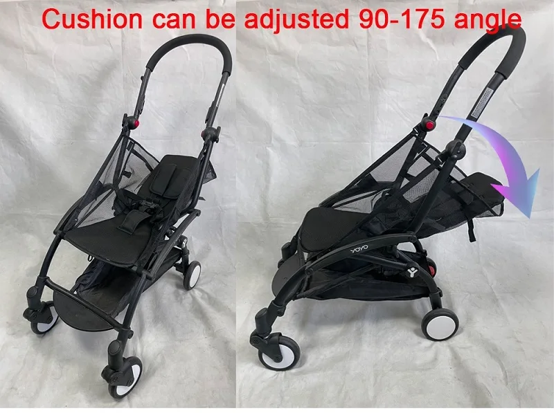 baby stroller cover for winter Original Baby Stroller Accessories 175 Cushion Seat Summer Brethable Cloth Cool Mat For Babyzen Yoyo Yoya Stroller used baby strollers near me