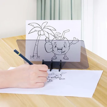

Simple Children Optical Drawing Projector Painting Tracing Board Sketch Drawing Board Table Desk Toy Paint Tools Supplies