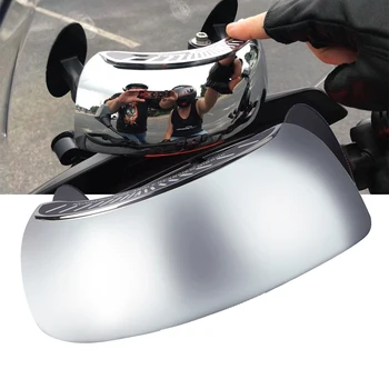 

Motorcycle Parts 180 Degree Wide-angle Rearview Mirror For SUZUKI DL650 DL 650 A AL XAL 1000 Vstrom V-strom Blind Spot Mirror