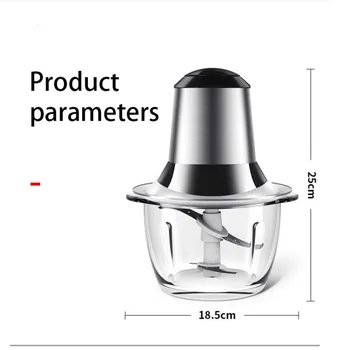 Electric Meat Grinder Meat Mincer Vegetable Cutter Electric Food Mixter StainlessSteel Multifunction Food Processor Meat Slicer 6